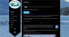 Desktop Screenshot of lakegeorgeswim.com
